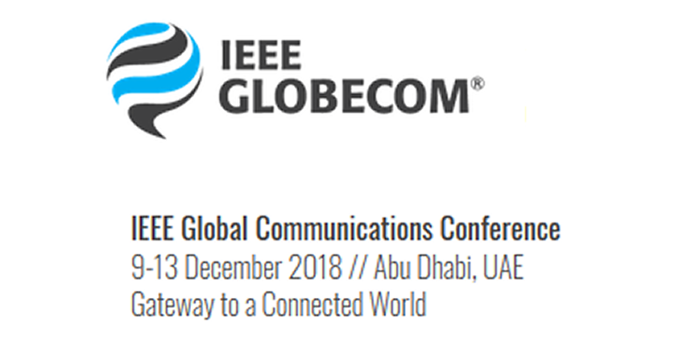 Prossima partecipazione alla IEEE Globecom 2018
