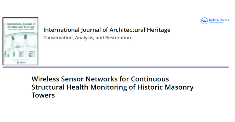 Pubblicazione su International Journal of Architectural Heritage